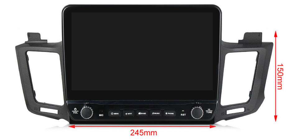 Navigatie dedicata RAV4 2012-2018 cu butoane rotative model 2024, 10 Inch, 2GB RAM 32GB ROM, Quadcore, Android 13, WiFi, Bluetooth, Magazin Play [6]