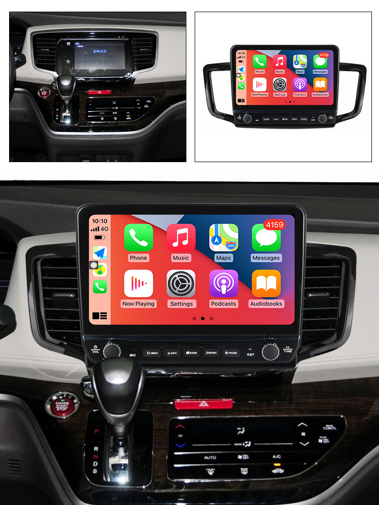 Navigatie dedicata Honda Odyssey 2015-2019 cu butoane rotative model 2024, 4 GB RAM 64 ROM, Quadcore, Android 13, Display QLED, 10", DSP, Carplay, Android Auto, Internet, Youtube , Waze , WI-FI [3]