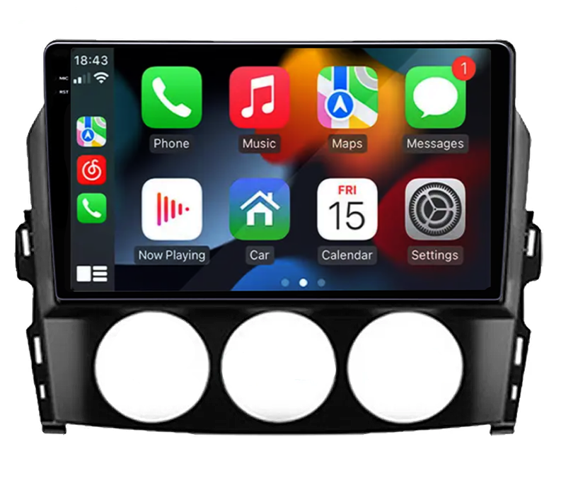 Navigatie dedicata Mazda MX-5 2008-2015, 12GB RAM 256GB ROM, Android 13, Rezolutie 2K, Display QLED, 9", DSP, Carplay, Android Auto, Internet, Youtube, Waze, Wi Fi, USB [2]
