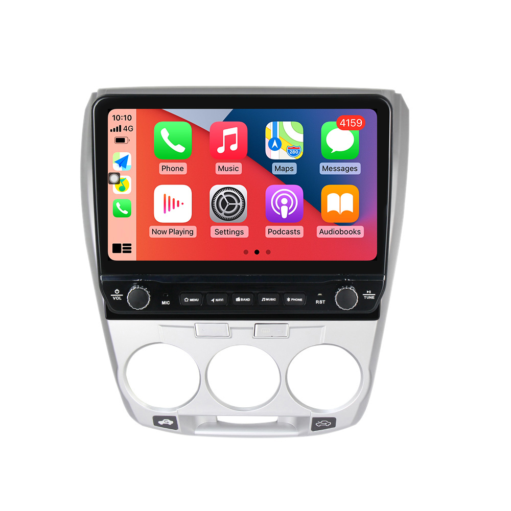 Navigatie dedicata Honda City 2008-2013 cu butoane rotative model 2024, 4 GB RAM 64 ROM, Quadcore, Android 13, Display QLED, 10", DSP, Carplay, Android Auto, Internet, Youtube , Waze , WI-FI [1]