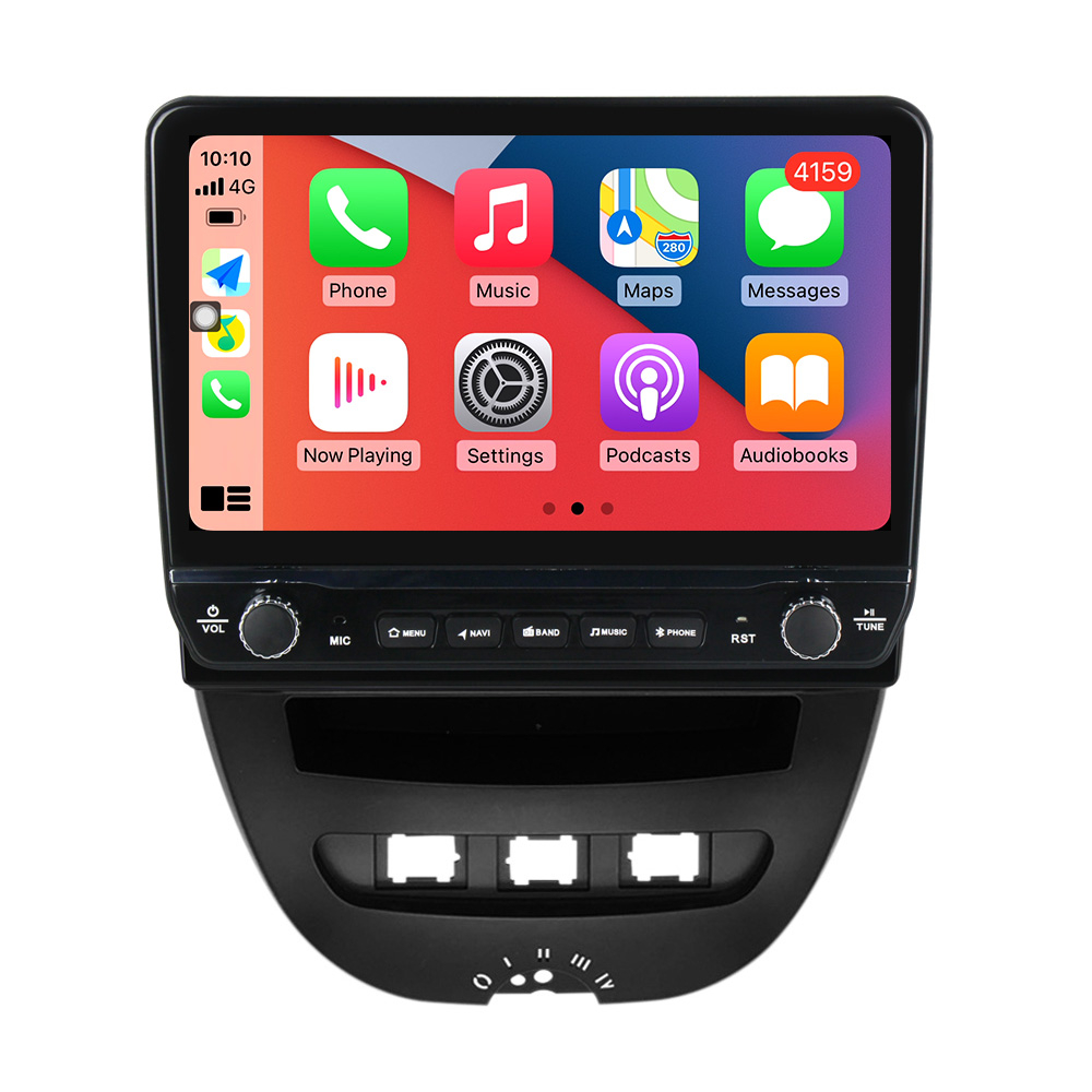 Navigatie dedicata Peugeot 107 2009-2015 10INCH cu butoane rotative model 2024, 10 Inch, 2GB RAM 32GB ROM, Quadcore, Android 13, WiFi, Bluetooth, Magazin Play [2]