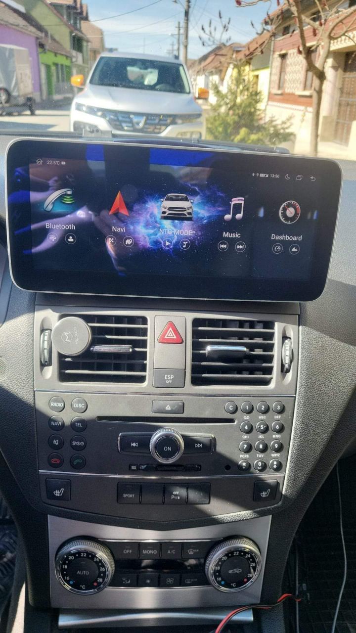 Navigatie dedicata Mercedes Benz C Class W204 NTG 4.0, 8 GB RAM 256 ROM, Android 13, Display FHD, QLED, 12.3", DSP, Carplay, Android Auto [5]