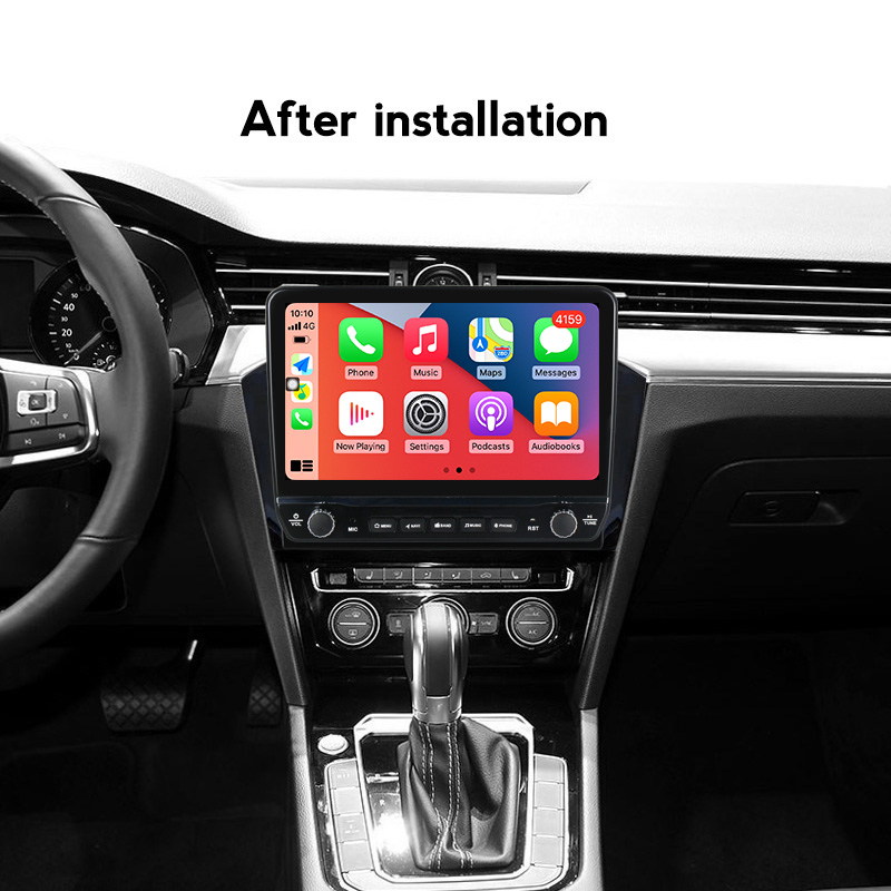 Navigatie dedicata Passat b8 Magotan cu butoane rotative model 2024, 10 Inch, 2GB RAM 32GB ROM, Quadcore, Android 13, WiFi, Bluetooth, Magazin Play [3]