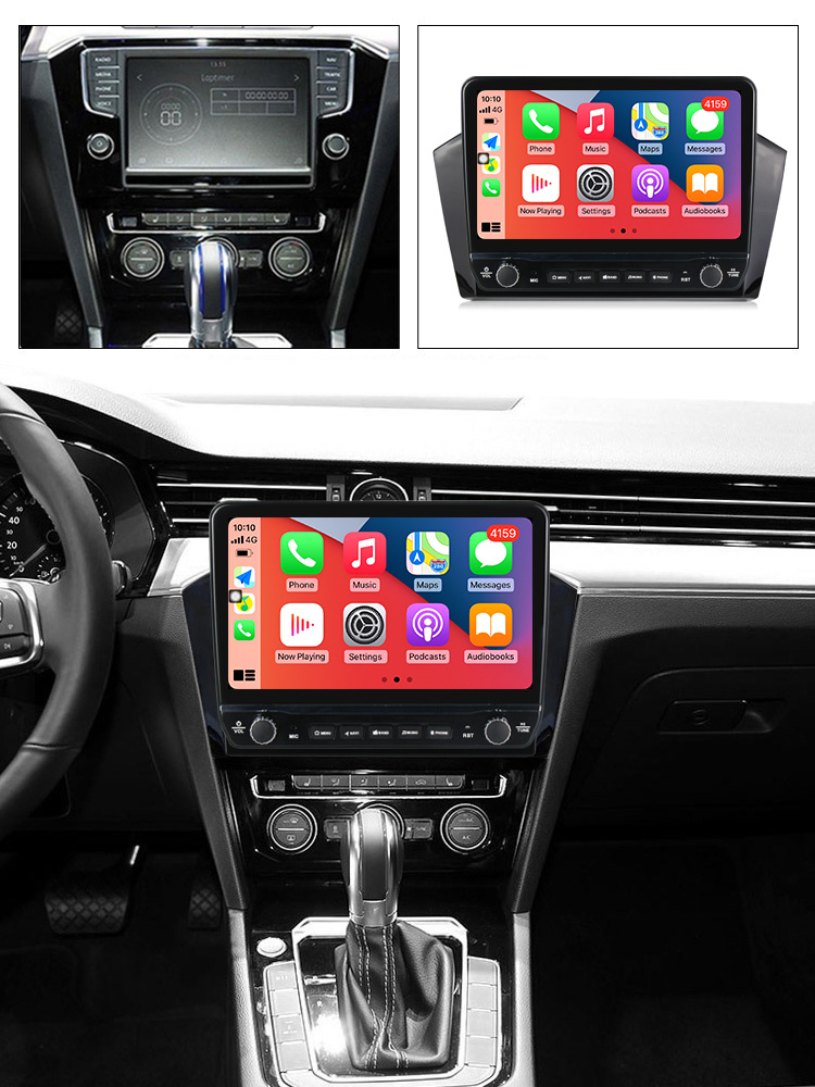 Navigatie dedicata Passat b8 Magotan cu butoane rotative model 2024, 10 Inch, 2GB RAM 32GB ROM, Quadcore, Android 13, WiFi, Bluetooth, Magazin Play [4]