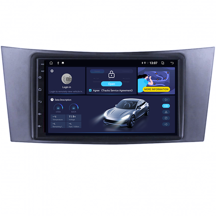 (Resigilata) Navigatie dedicata Mercedes Benz W211, 2GB RAM 32GB ROM, Quad Core, Display 9" IPS Full HD, Carplay, Android 13, Bluetooth, Magazin Play, Suport camere AHD [5]