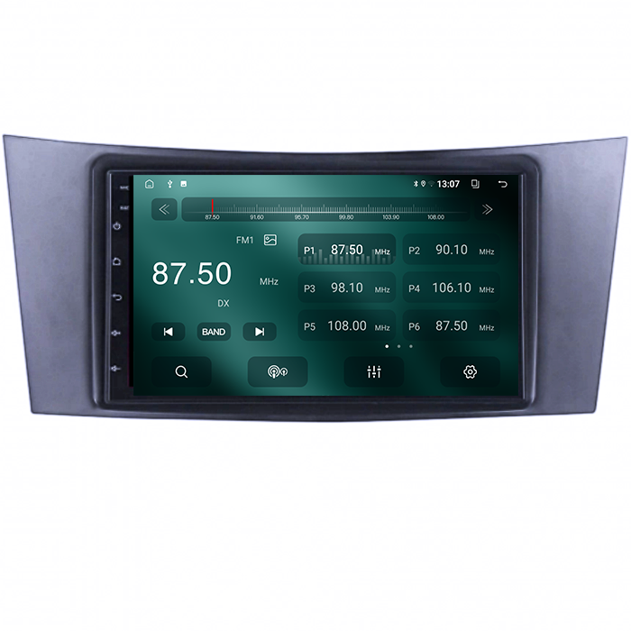 Navigatie dedicata Mercedes Benz W211, 8GB RAM 128GB ROM, Octacore, Platforma TS18, Android 14, Display QLED 9”, Suporta camera 360º, DSP, Carplay&Android Auto, SIM 4G, Ventilator Activ [3]