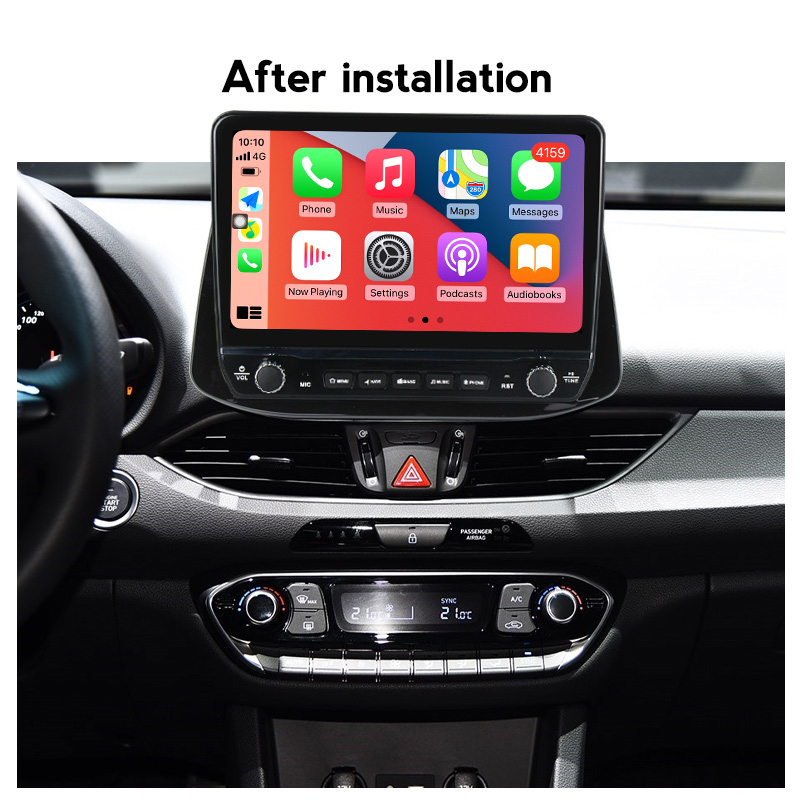 Navigatie dedicata I30 2018 cu butoane rotative model 2024, 10 Inch, 2GB RAM 32GB ROM, Quadcore, Android 13, WiFi, Bluetooth, Magazin Play [2]