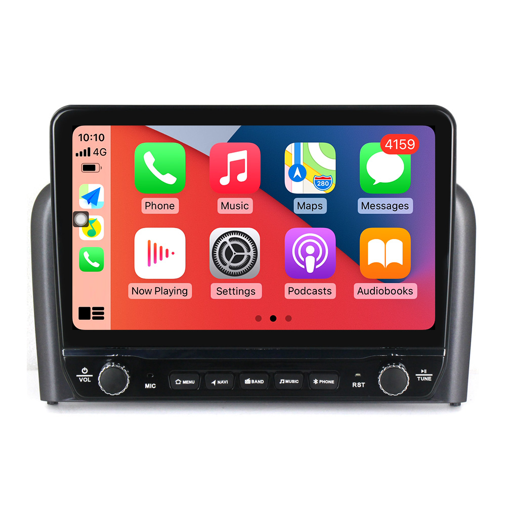Navigatie dedicata S80 1998-2006 cu butoane rotative model 2024, 9 Inch, 2GB RAM 32GB ROM, Quadcore, Android 13, WiFi, Bluetooth, Magazin Play [2]
