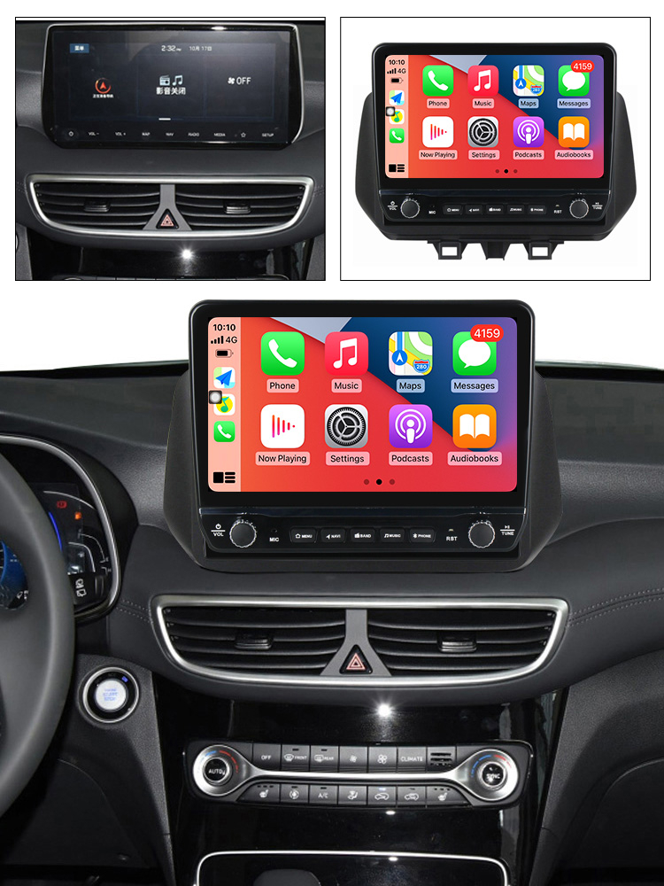 Navigatie dedicata Hyundai Tucson 2018-2020 cu butoane rotative model 2024, 10 Inch, 2GB RAM 32GB ROM, Quadcore, Android 13, WiFi, Bluetooth, Magazin Play [4]