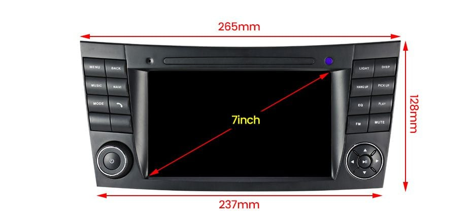 Navigatie dedicata Mercedes E Class W211, 7 inch, 4GB RAM 64GB ROM, Android 13, Waze, Internet, Mirrorlink, Aplicatii, Bluetooth [5]