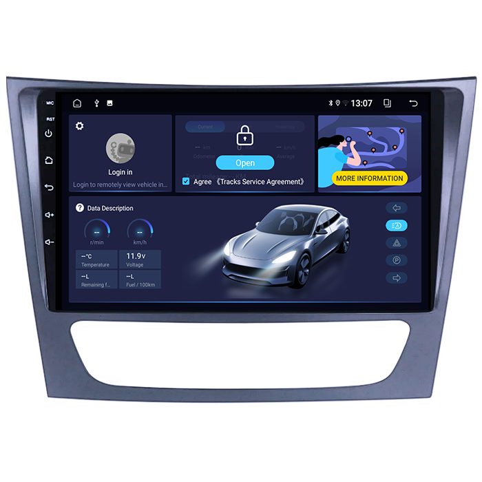 (Resigilata) Navigatie dedicata Mercedes E Class W211, CLS W219, 2GB RAM 32GB ROM, Quad Core, Display 9" IPS Full HD, Carplay, Android 13, Bluetooth, Magazin Play, Suport camere AHD [6]