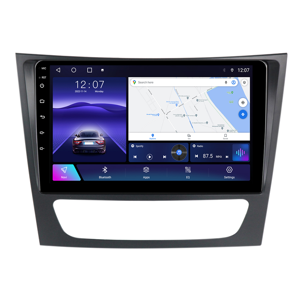 (Resigilata) Navigatie dedicata Mercedes E Class W211, CLS W219, 2GB RAM 32GB ROM, Quad Core, Display 9" IPS Full HD, Carplay, Android 13, Bluetooth, Magazin Play, Suport camere AHD [2]