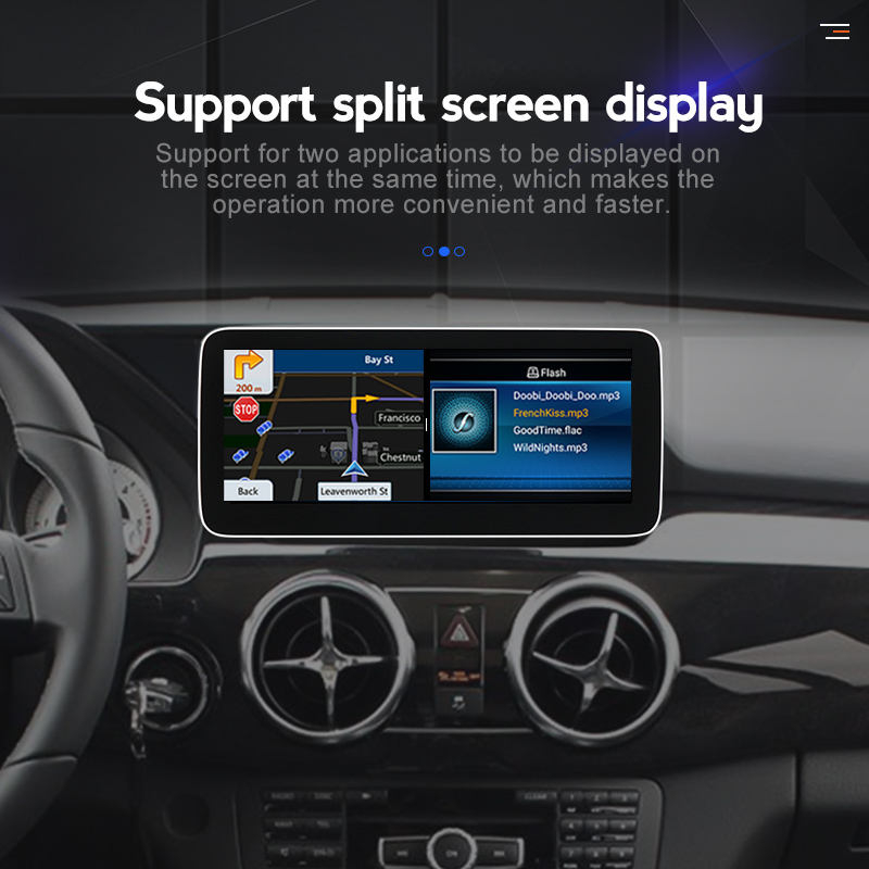 Navigatie dedicata Mercedes GLK X204 NTG 4.5, Android 13, Wireless Carplay si Android auto 6GB RAM 128GB ROM, Navigatie dedicata Mercedes CLS W218 NTG4.5, Android 13, [3]