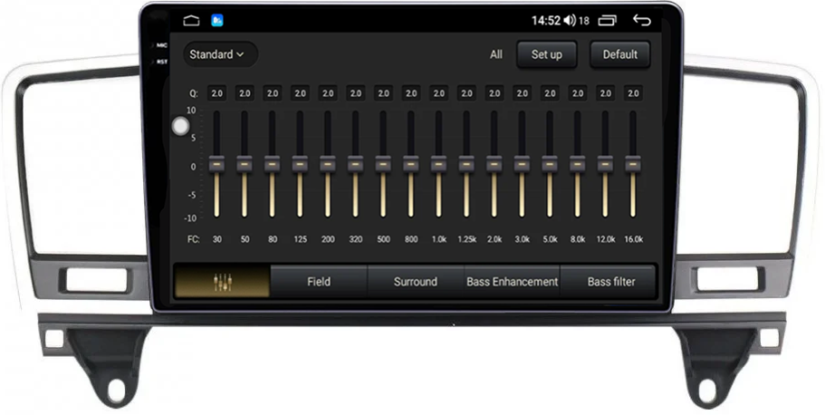 Navigatie dedicata Mercedes ML, GL-Class GL X166 2012-2015, 8GB RAM 128GB ROM, Octacore, Platforma 7862, Android 14, Display QLED 9", Suporta camera 360", DSP, Carpla [2]