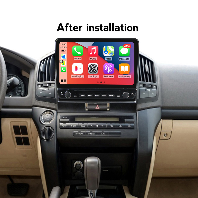 Navigatie dedicata Land Cruiser 200 2008-2015 cu butoane rotative model 2024, 10 Inch, 2GB RAM 32GB ROM, Quadcore, Android 13, WiFi, Bluetooth, Magazin Play [3]