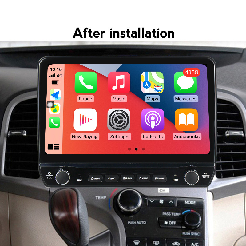 Navigatie dedicata Venza 2008-2016 cu butoane rotative model 2024, 9 Inch, 2GB RAM 32GB ROM, Quadcore, Android 13, WiFi, Bluetooth, Magazin Play [2]