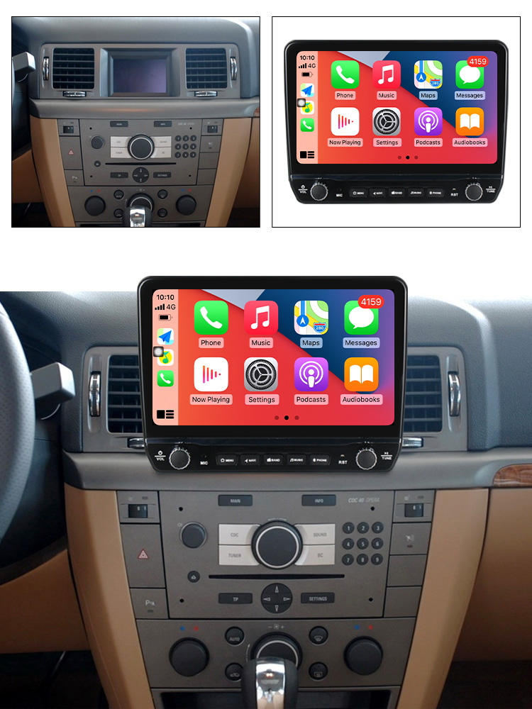 Navigatie dedicata Vectra 2004-2006 cu butoane rotative model 2024, 9 Inch, 2GB RAM 32GB ROM, Quadcore, Android 13, WiFi, Bluetooth, Magazin Play [4]