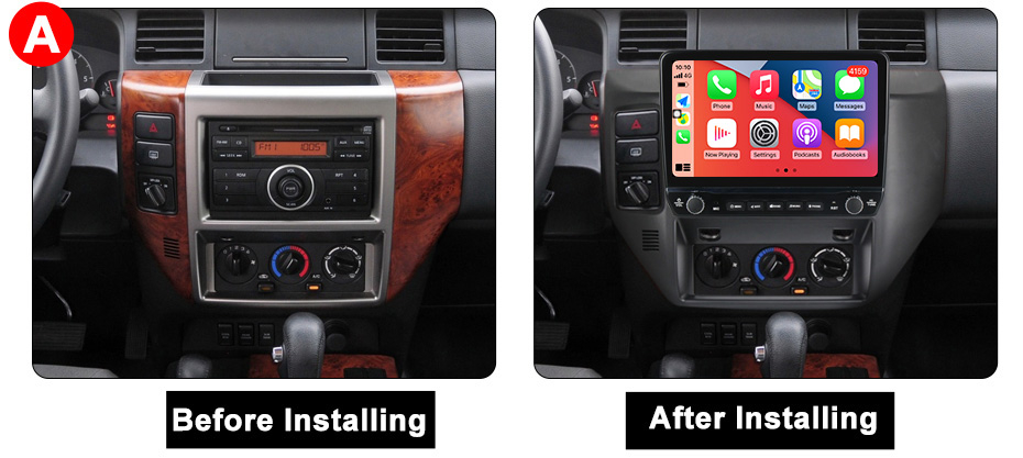 Navigatie dedicata Patrol 2011-2015 cu butoane rotative model 2024, 9 Inch, 2GB RAM 32GB ROM, Quadcore, Android 13, WiFi, Bluetooth, Magazin Play [8]