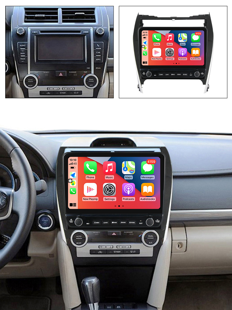Navigatie dedicata Camry 2012-2014 cu butoane rotative model 2024, 10 Inch, 2GB RAM 32GB ROM, Quadcore, Android 13, WiFi, Bluetooth, Magazin Play [4]