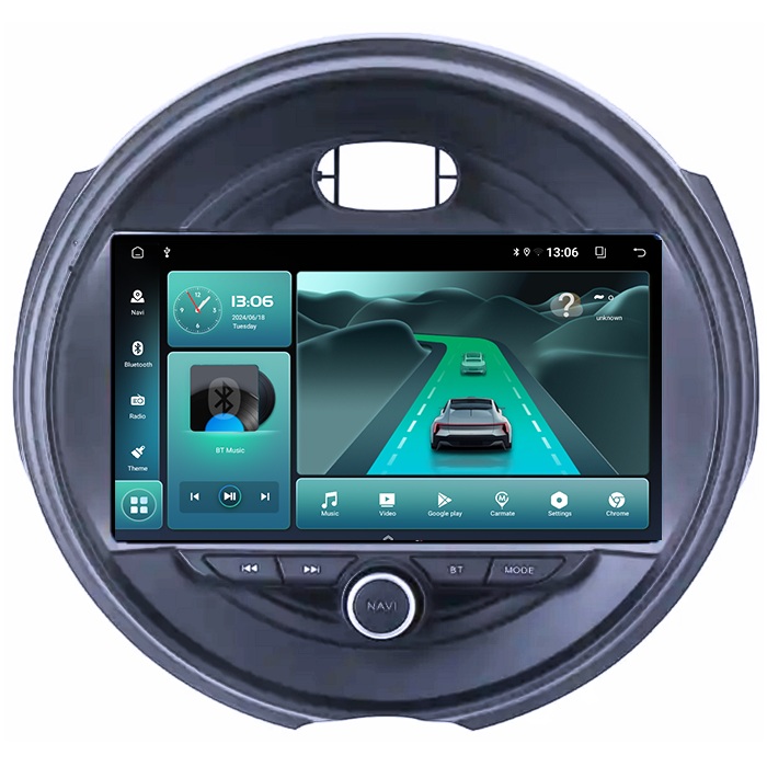 (Resigilata) Navigatie dedicata Mini Cooper 2015-2019, 2GB RAM 32GB ROM, Quad Core, Display 9" IPS Full HD, Carplay, Android 13, Bluetooth, Magazin Play, Suport camere AHD [3]