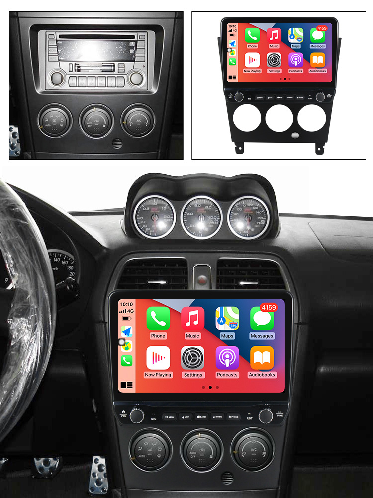 Navigatie dedicata Impreza 2002-2007 cu butoane rotative model 2024, 9 Inch, 2GB RAM 32GB ROM, Quadcore, Android 13, WiFi, Bluetooth, Magazin Play [4]