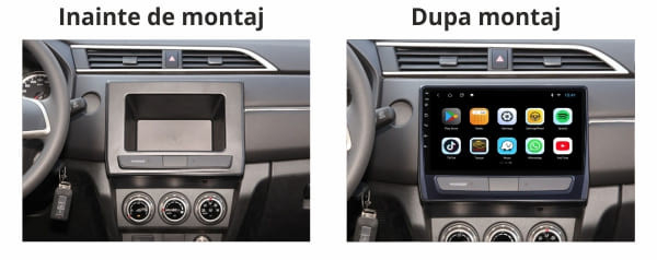 (Resigilata) Navigatie dedicata Mitsubishi ASX dupa 2019, 2GB RAM 32GB ROM, Quad Core, Display 10" IPS Full HD, Carplay, Android 13, Bluetooth, Magazin Play, Suport camere AHD [5]