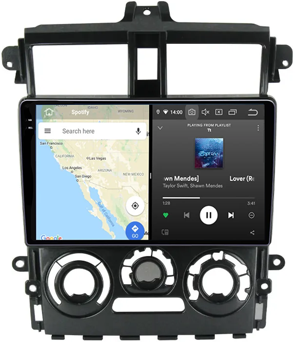 Navigatie dedicata Mitsubishi Colt Plus 9 inch 2013, 12GB RAM 256GB ROM, Android 13, Rezolutie 2K, Display QLED, 9", DSP, Carplay, Android Auto, Internet, Youtube, Waze, Wi Fi, US [4]
