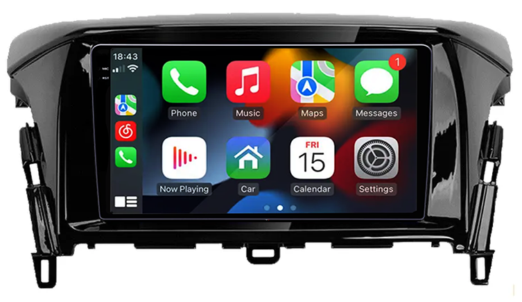 Navigatie dedicata Mitsubishi Eclipse 2017+, 12GB RAM 256GB ROM, Android 13, Rezolutie 2K, Display QLED, 9", DSP, Carplay, Android Auto, Internet, Youtube, Waze, Wi Fi, USB [2]