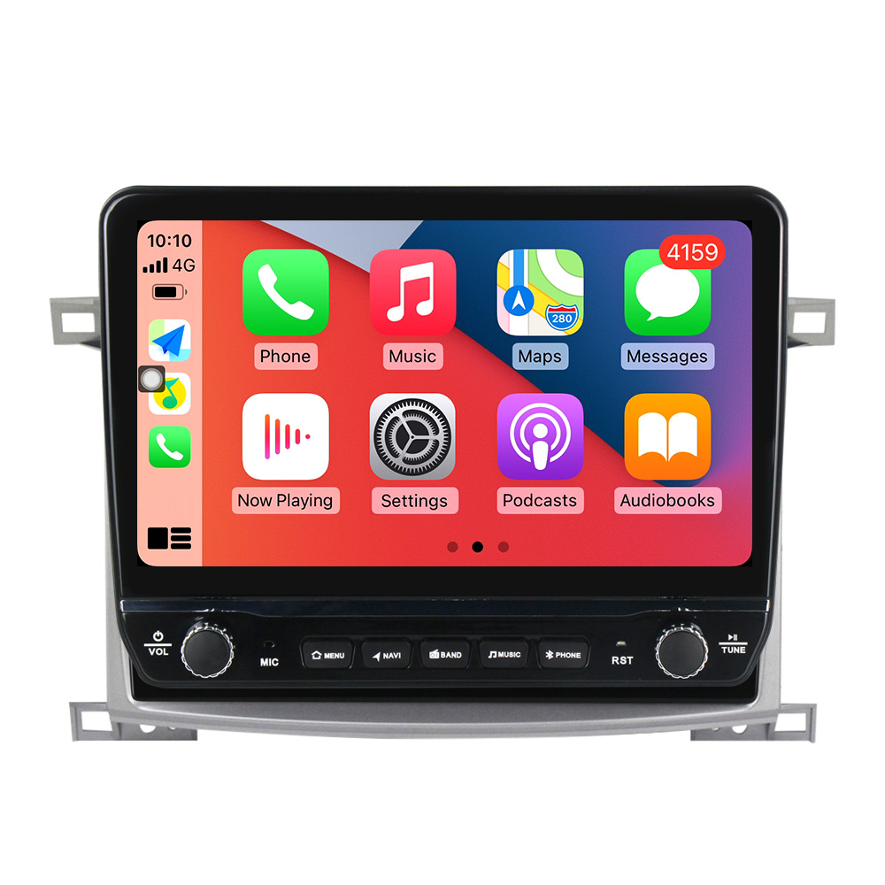 Navigatie dedicata Land Cruiser 100 2002-2007 cu butoane rotative model 2024, 10 Inch, 2GB RAM 32GB ROM, Quadcore, Android 13, WiFi, Bluetooth, Magazin Play [5]