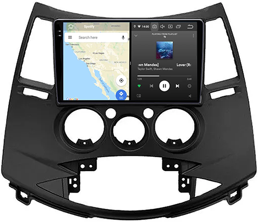 Navigatie dedicata Mitsubishi Grandis 2003-2011, 12GB RAM 256GB ROM, Android 13, Rezolutie 2K, Display QLED, 9", DSP, Carplay, Android Auto, Internet, Youtube, Waze, Wi Fi, USB [4]