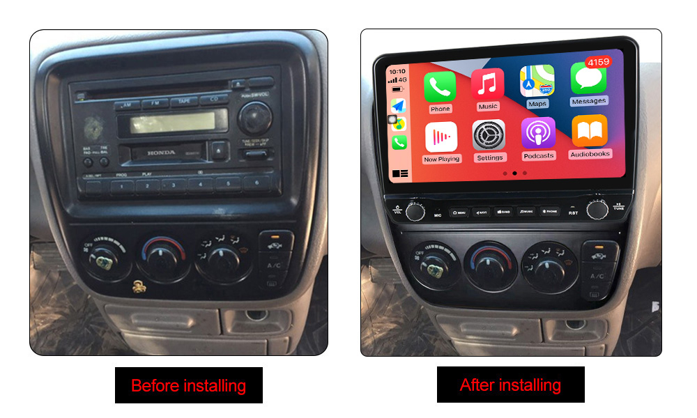 Navigatie dedicata Honda CR-V 1997-2001 cu butoane rotative model 2024, 9 Inch, 2GB RAM 32GB ROM, Quadcore, Android 13, WiFi, Bluetooth, Magazin Play [5]