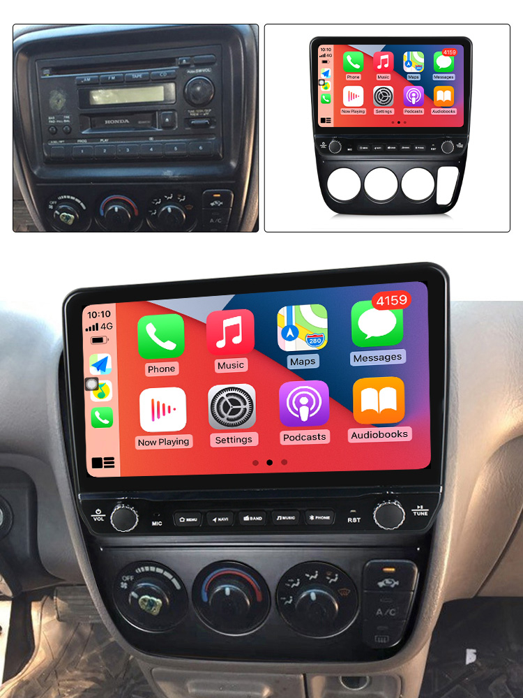 Navigatie dedicata Honda CR-V 1997-2001 cu butoane rotative model 2024, 9 Inch, 2GB RAM 32GB ROM, Quadcore, Android 13, WiFi, Bluetooth, Magazin Play [4]