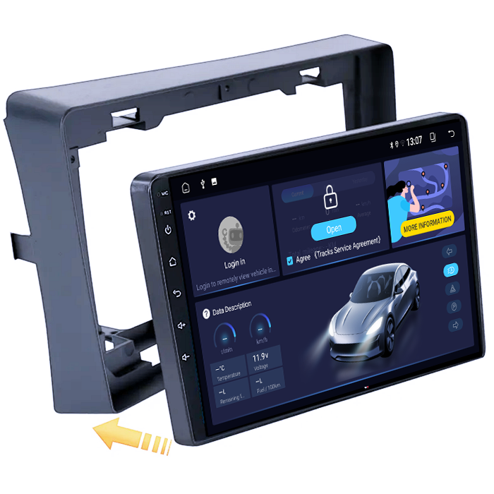 (Resigilata) Navigatie dedicata Mitsubishi L200 2018-2020, 2GB RAM 32GB ROM, Quad Core, Display 9" IPS Full HD, Carplay, Android 13, Bluetooth, Magazin Play, Suport camere AHD [5]