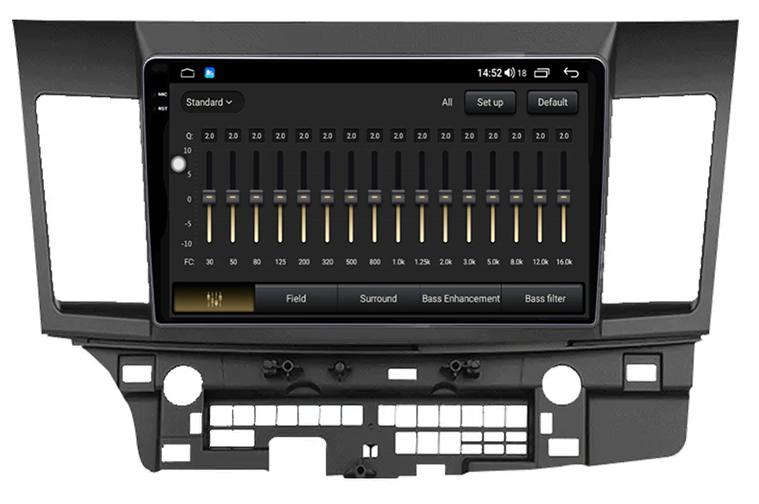 Navigatie dedicata Mitsubishi Lancer 2007-2012, 12GB RAM 256GB ROM, Android 13, Rezolutie 2K, Display QLED, 10", DSP, Carplay, Android Auto, Internet, Youtube, Waze, Wi Fi, USB [3]