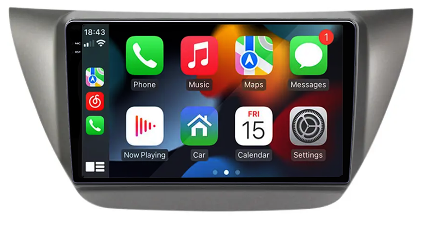 Navigatie dedicata Mitsubishi Lancer IX 2006-2010, 12GB RAM 256GB ROM, Android 13, Rezolutie 2K, Display QLED, 9", DSP, Carplay, Android Auto, Internet, Youtube, Waze, Wi Fi, USB [2]