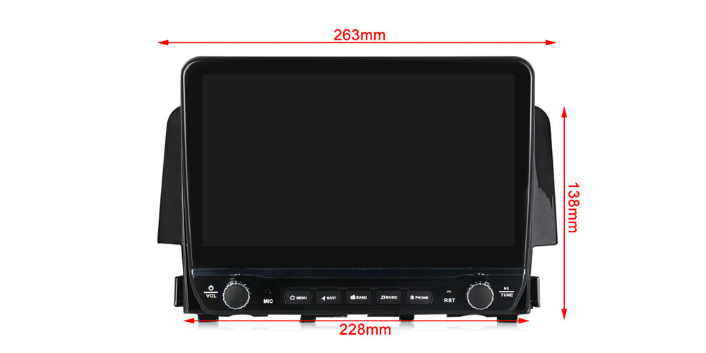 Navigatie dedicata Honda Civic 2015-2020 cu butoane rotative model 2024, 9 Inch, 2GB RAM 32GB ROM, Quadcore, Android 13, WiFi, Bluetooth, Magazin Play [7]