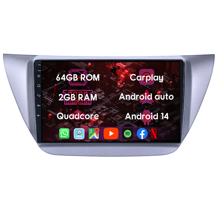 (Resigilata) Navigatie dedicata Mitsubishi Lancer IX 2006-2010, 2GB RAM 32GB ROM, Quad Core, Display 9" IPS Full HD, Carplay, Android 13, Bluetooth, Magazin Play, Suport camere AHD [6]