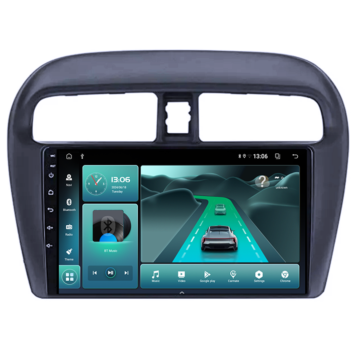 (Resigilata) Navigatie dedicata Mitsubishi Mirage Attrage 2012-2018, 2GB RAM 32GB ROM, Quad Core, Display 9" IPS Full HD, Carplay, Android 13, Bluetooth, Magazin Play, Suport camere AHD [6]