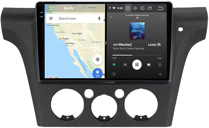 Navigatie dedicata Mitsubishi Outlander 2001-2005, 12GB RAM 256GB ROM, Android 13, Rezolutie 2K, Display QLED, 10", DSP, Carplay, Android Auto, Internet, Youtube, Waze, Wi Fi, USB [4]