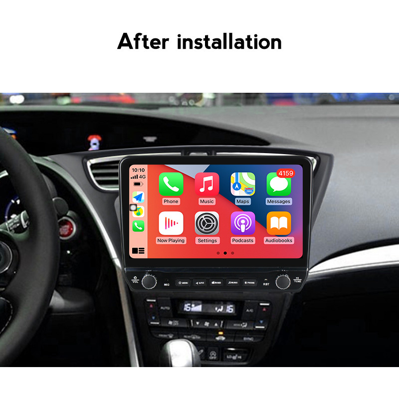 Navigatie dedicata Honda Civic 2012-2017 cu butoane rotative model 2024, 9 Inch, 2GB RAM 32GB ROM, Quadcore, Android 13, WiFi, Bluetooth, Magazin Play [3]