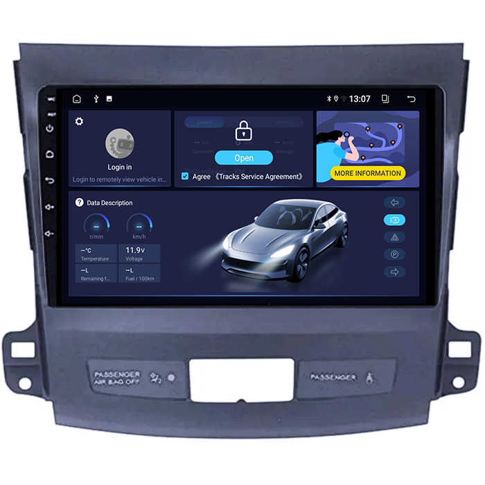 (Resigilata) Navigatie dedicata Mitsubishi Outlander 2005-2011, 2GB RAM 32GB ROM, Quad Core, Display 9" IPS Full HD, Carplay, Android 13, Bluetooth, Magazin Play, Suport camere AHD [7]