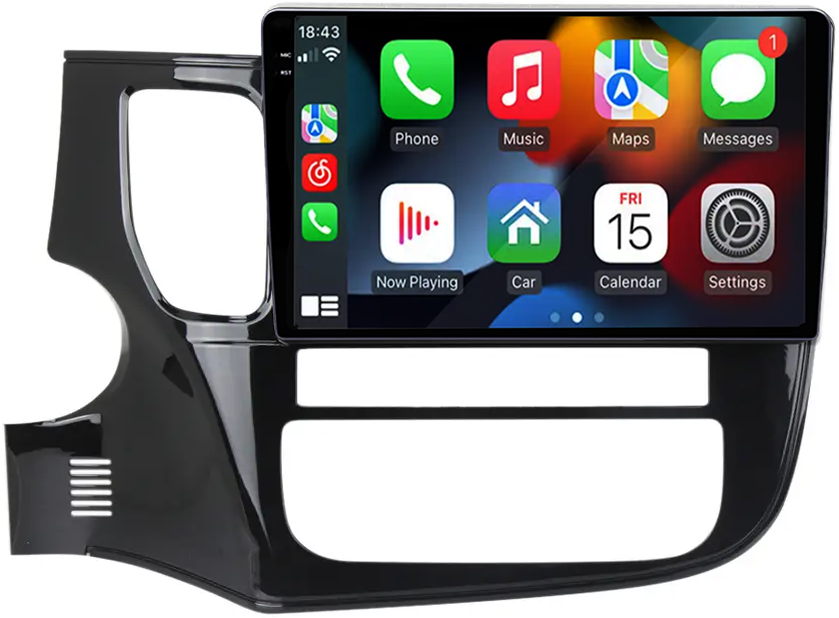 Navigatie dedicata Mitsubishi Outlander 2012-2018, 12GB RAM 256GB ROM, Android 13, Rezolutie 2K, Display QLED, 9", DSP, Carplay, Android Auto, Internet, Youtube, Waze, Wi Fi, USB [2]