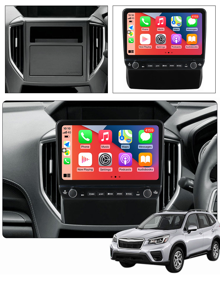 Navigatie dedicata Forester 2018-2021 cu butoane rotative model 2024, 9 Inch, 2GB RAM 32GB ROM, Quadcore, Android 13, WiFi, Bluetooth, Magazin Play [4]