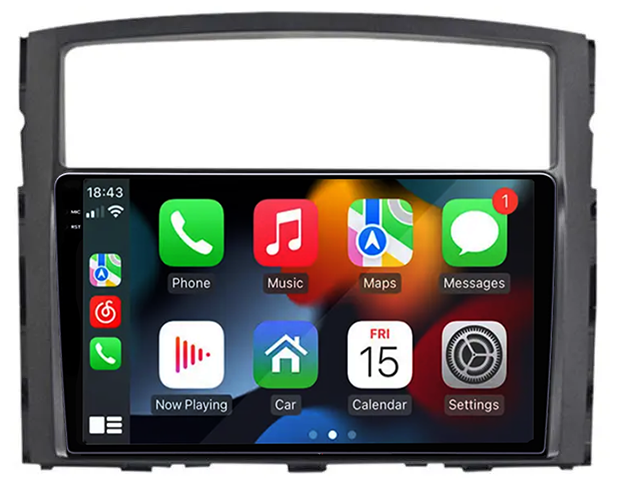 Navigatie dedicata Mitsubishi Pajero 2006-2014, 12GB RAM 256GB ROM, Android 13, Rezolutie 2K, Display QLED, 9", DSP, Carplay, Android Auto, Internet, Youtube, Waze, Wi Fi, USB [2]