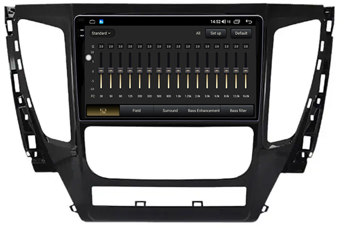 Navigatie dedicata Mitsubishi Pajero 2016-2018, 12GB RAM 256GB ROM, Android 13, Rezolutie 2K, Display QLED, 9", DSP, Carplay, Android Auto, Internet, Youtube, Waze, Wi Fi, USB [3]