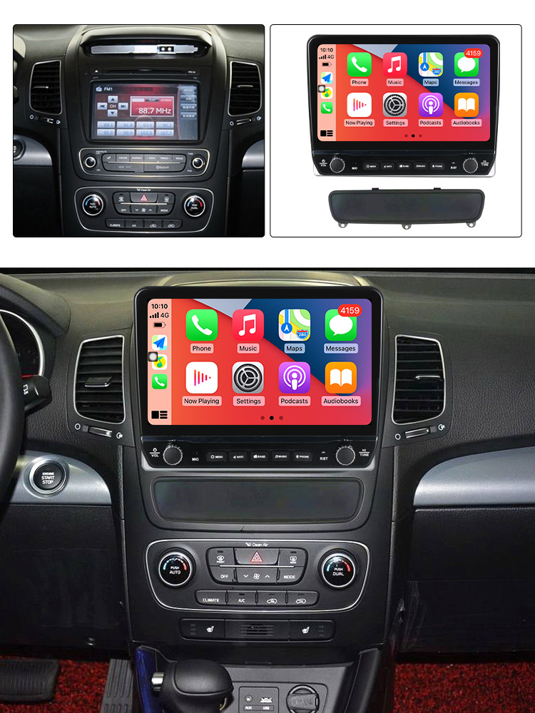 Navigatie dedicata Sorento 2013-2014 cu butoane rotative model 2024, 9 Inch, 2GB RAM 32GB ROM, Quadcore, Android 13, WiFi, Bluetooth, Magazin Play [7]