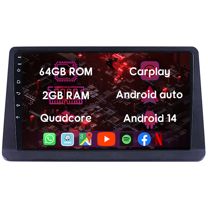 (Resigilata) Navigatie dedicata Mitsubishi Pajero Montero V31 Cheetah, 2GB RAM 32GB ROM, Quad Core, Display 9" IPS Full HD, Carplay, Android 13, Bluetooth, Magazin Play, Suport camere AHD [6]