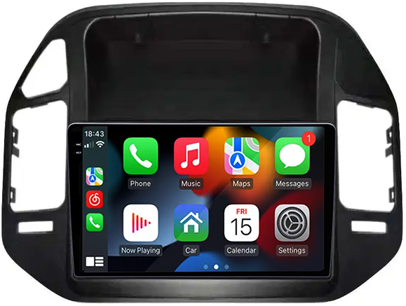 Navigatie dedicata Mitsubishi Pajero V73 2004-2011, 12GB RAM 256GB ROM, Android 13, Rezolutie 2K, Display QLED, 9", DSP, Carplay, Android Auto, Internet, Youtube, Waze, Wi Fi, USB [2]