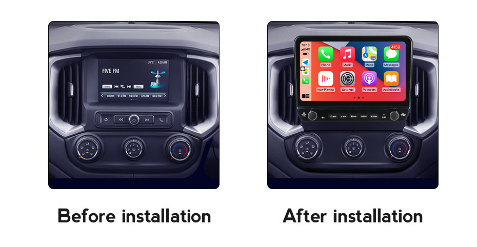 Navigatie dedicata TrailBlazer 2017-2019 cu butoane rotative model 2024, 9 Inch, 2GB RAM 32GB ROM, Quadcore, Android 13, WiFi, Bluetooth, Magazin Play [5]