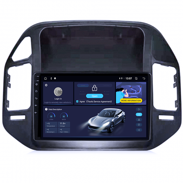 (Resigilata) Navigatie dedicata Mitsubishi Pajero V73, 2GB RAM 32GB ROM, Quad Core, Display 9" IPS Full HD, Carplay, Android 13, Bluetooth, Magazin Play, Suport camere AHD [7]